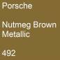 Preview: Porsche, Nutmeg Brown Metallic, 492.